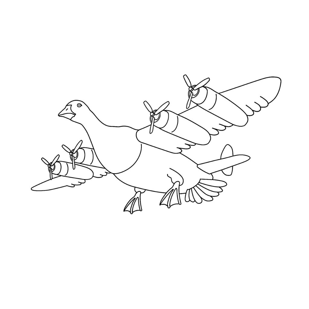 Bombombini Gusini kleurplaat gratis