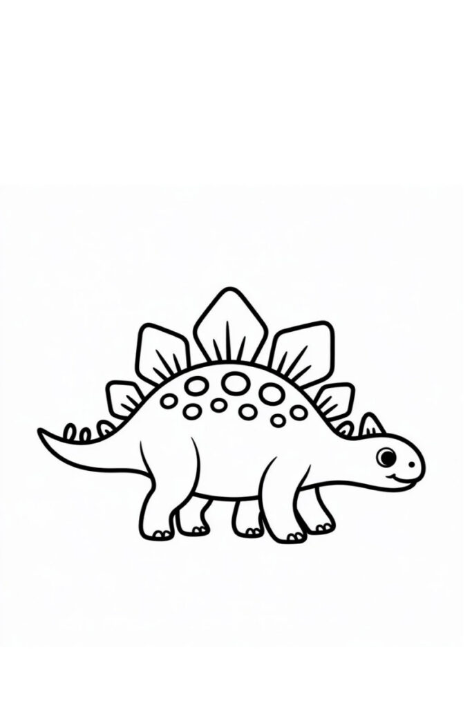 120 Seiten Dinosaurier Ausmalbilder