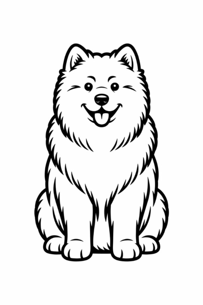 101 Pages of Dog Coloring Pages
