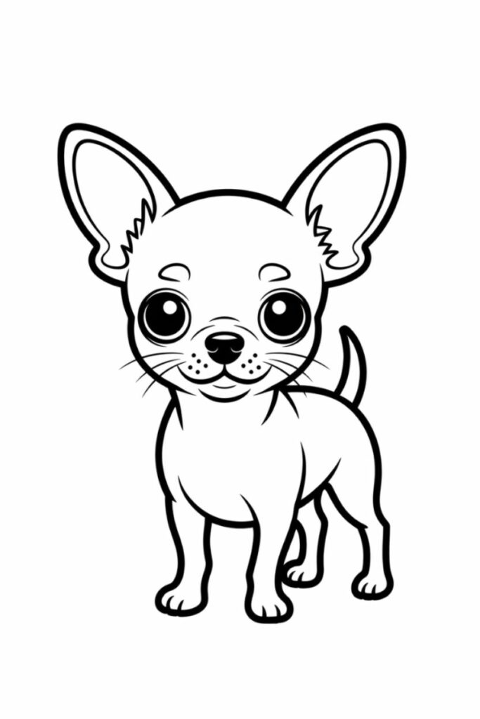101 pages de coloriage de chiens