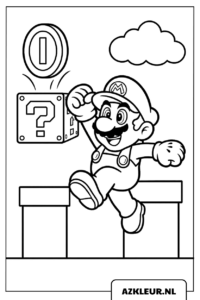 Mario springt tegen vraagtekenblok kleurplaat.jpg