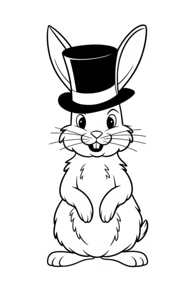 150 Pages Bunny Coloring Book