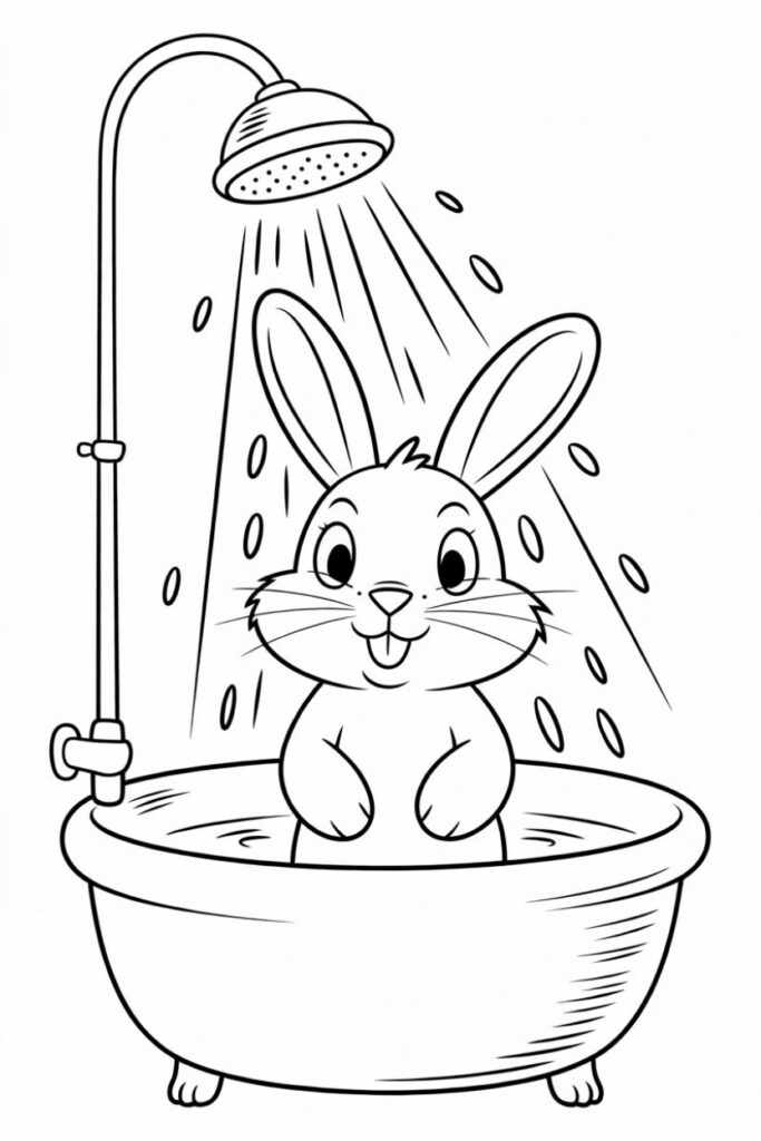 150 Pages Livre de Coloriage Lapins