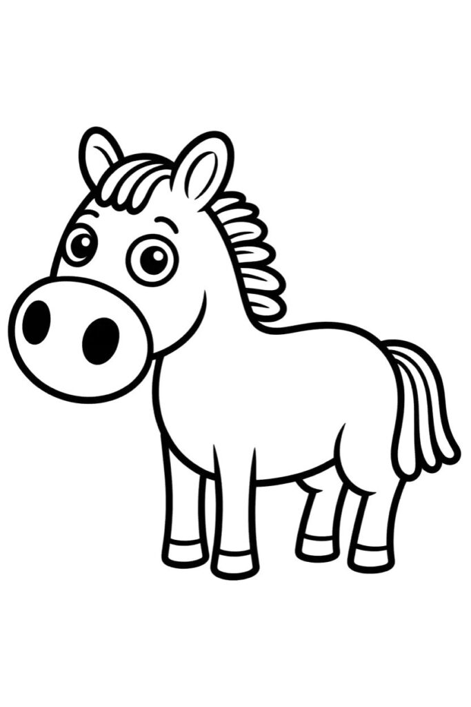 112 Pages Coloriages de Chevaux