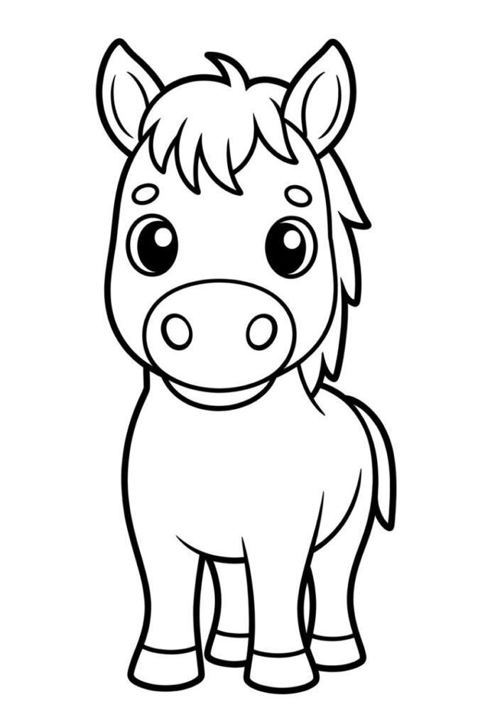112 Pages Coloriages de Chevaux
