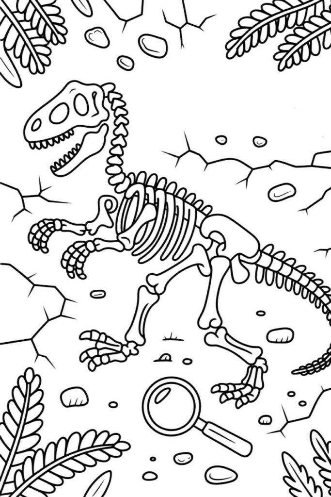 120 Pages Coloriages de Dinosaures