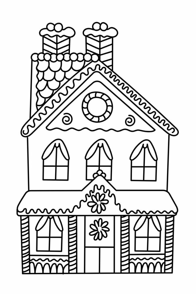 105 pagina kerst kleurboek