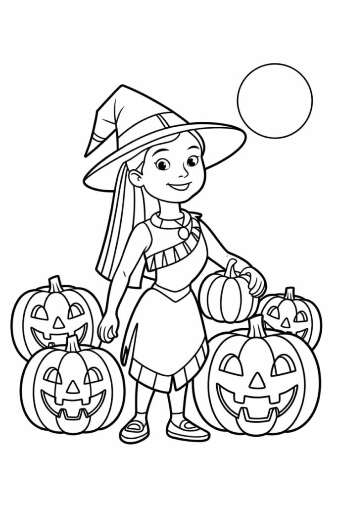 Livre de Coloriage Halloween de 105 Pages