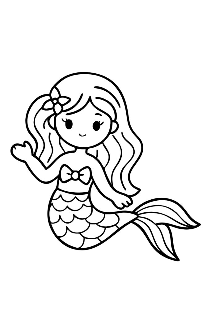 121 Pages Mermaid Coloring Book