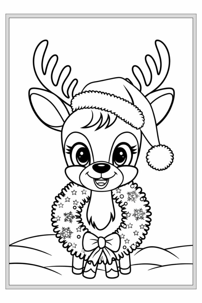 100 Pagina’s Winter kleurplaten