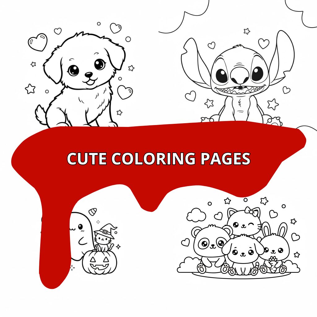 Cute Coloring Pages ft
