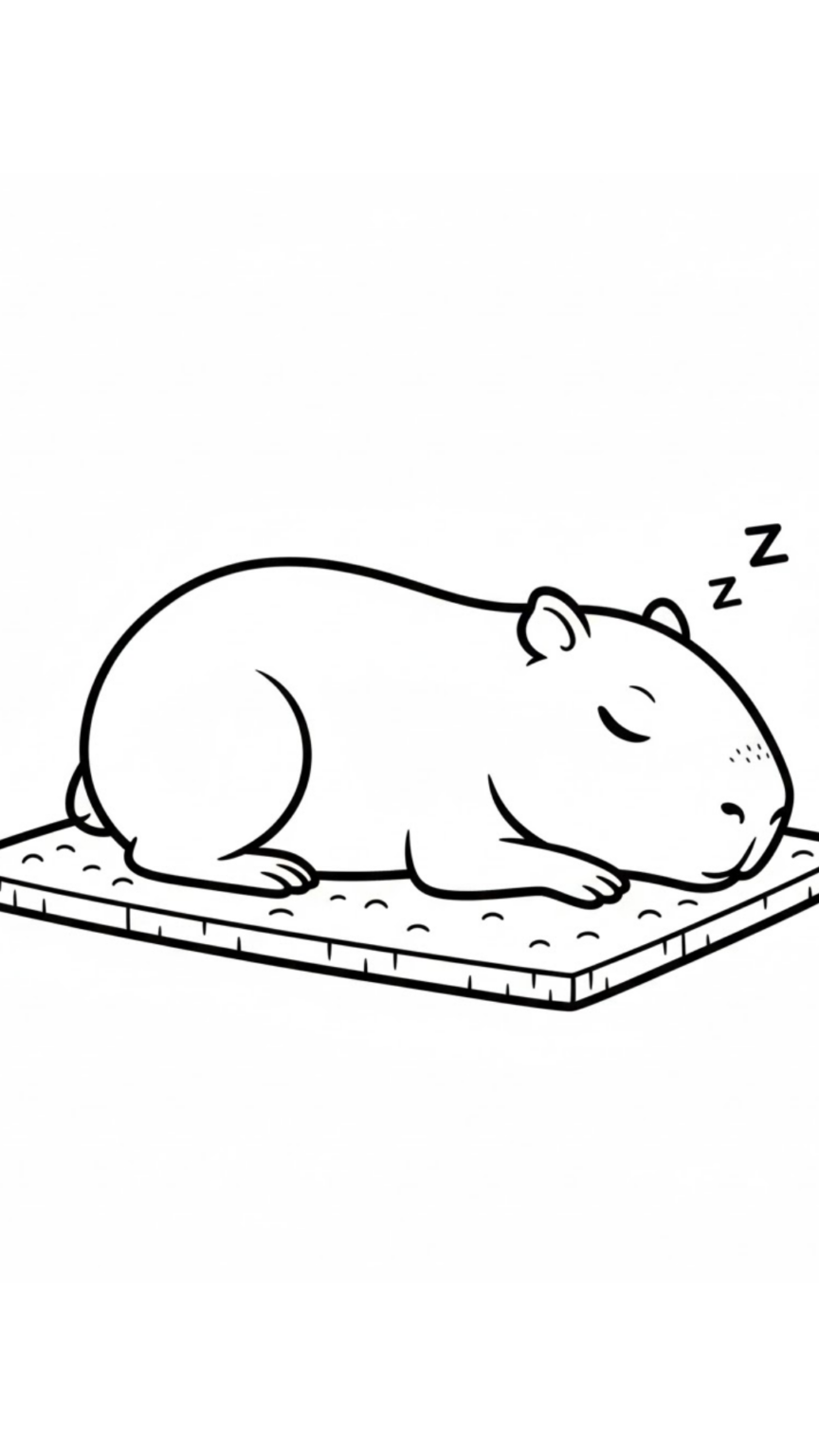 16-capybara-kleurplaat-pdf-download
