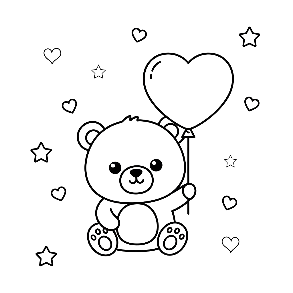 disegno da colorare carino e facile