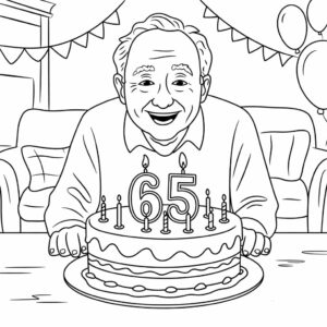 grandpa birthday coloring page 65