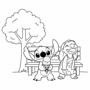 Lilo und Stitch Ausmalbilder