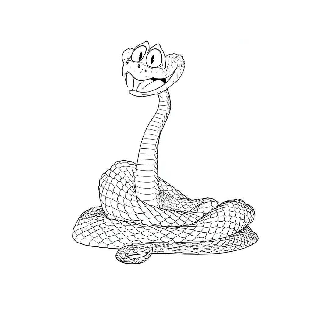 Kleurplaat Gary rolt zich op en lacht