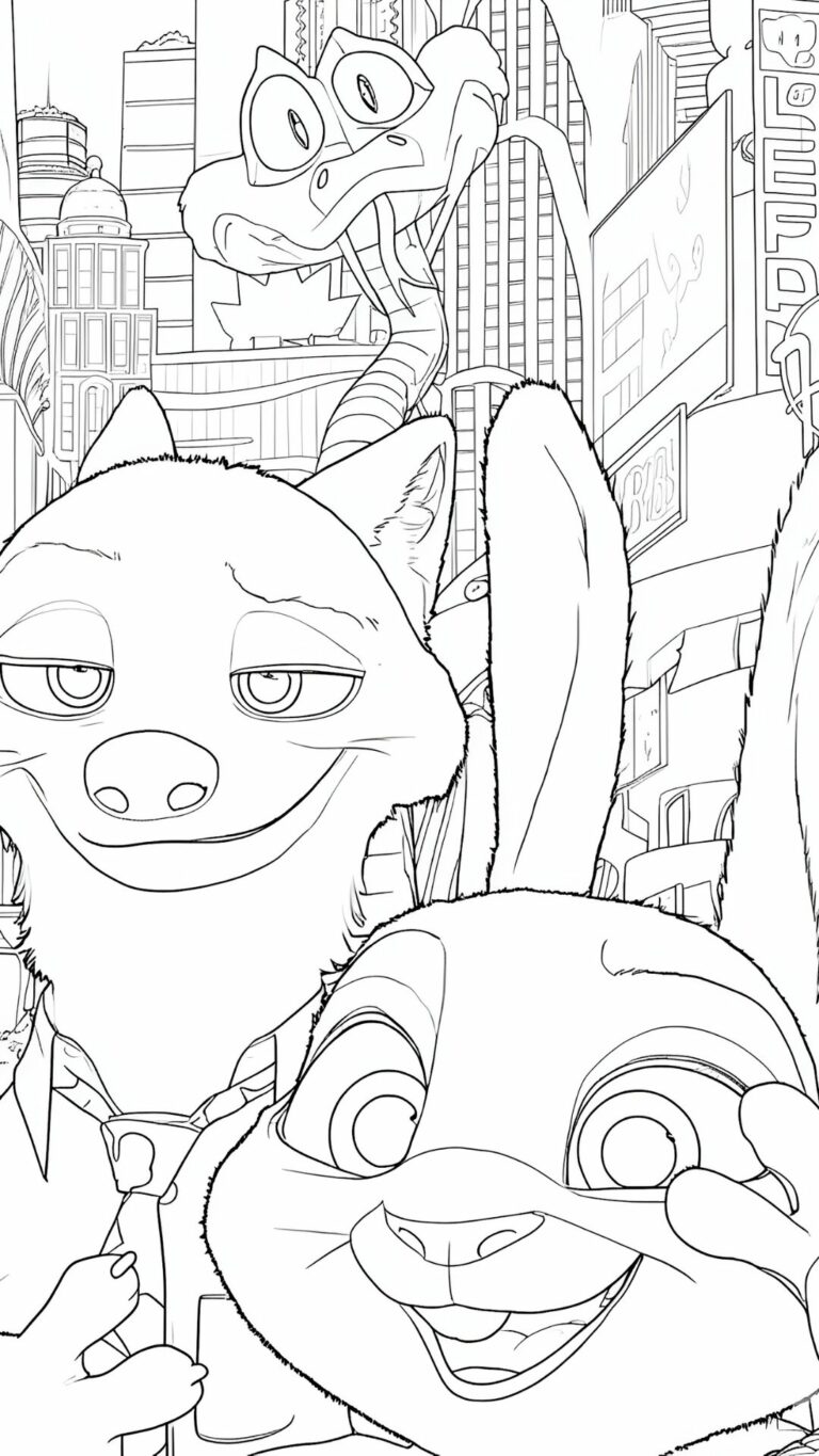 Zootopie 2 Coloriages 17 Coloriages Imprimer Gratuitement Zootopie 2 Coloriages 17 Coloriages Imprimer Gratuitement