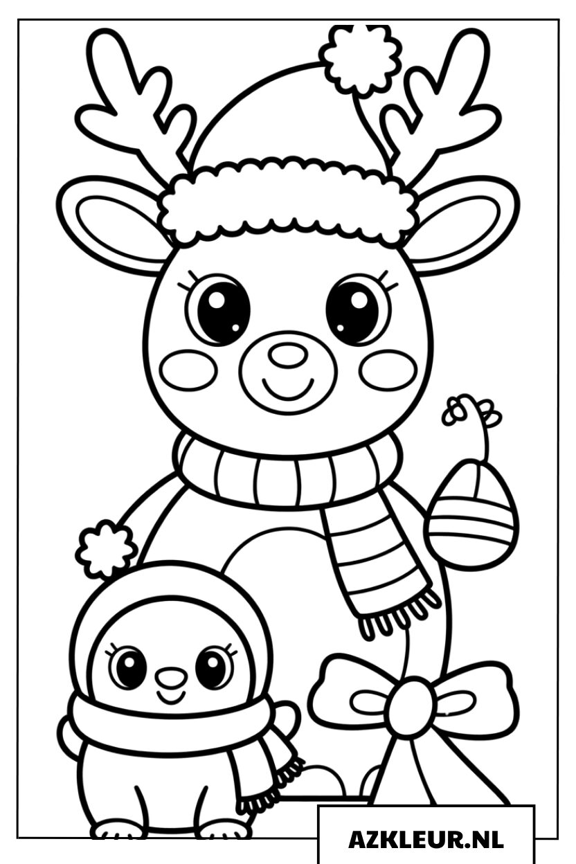 Eenvoudige kleurplaat