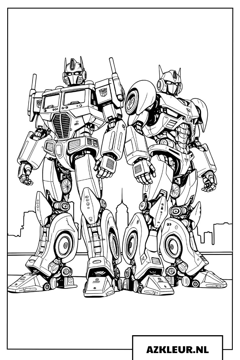 leurplaat Transformers Duel Robots