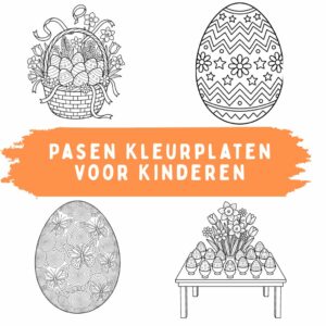Pasen Kleurplaten voor Kinderen: Gratis Printbare Paaskleurplaten
