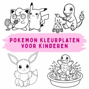 Pokemon Kleurplaten voor Kinderen
